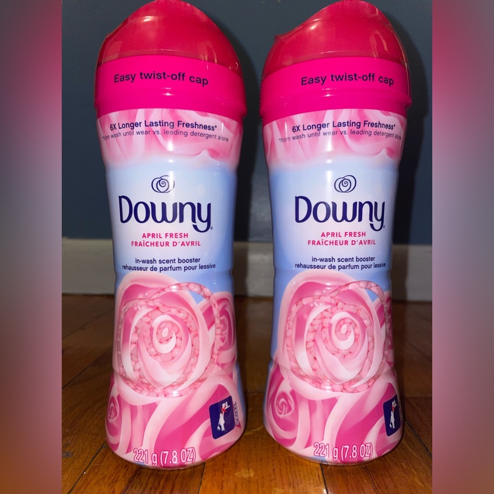 2 Pack Downy April Fresh In Wash  Booster Beads 7.8oz each